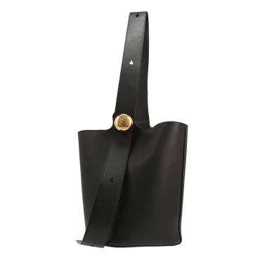 Shopping bag Loewe  Pebble in pelle nera