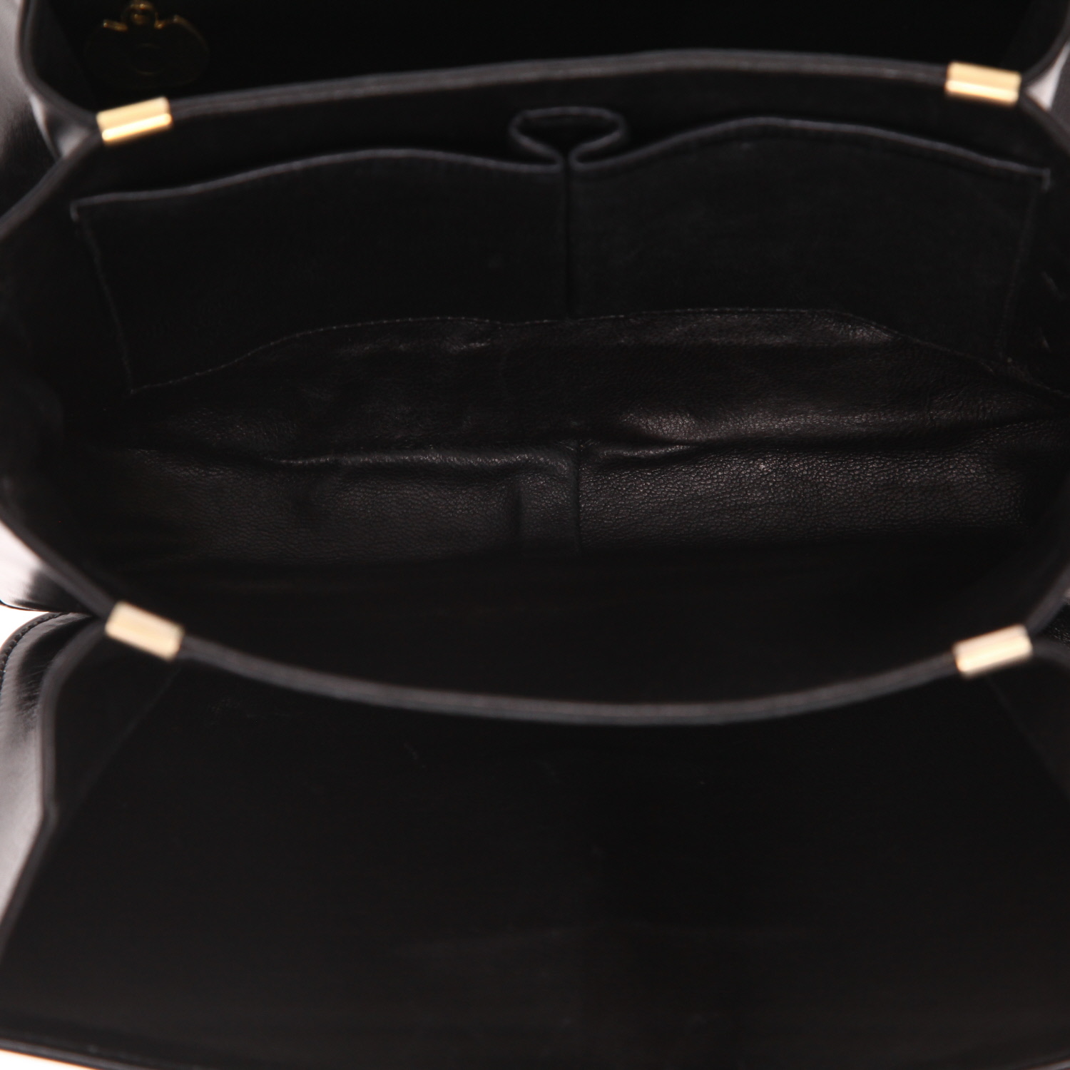 Borsa Celine  Vintage in pelle nera - Detail D3