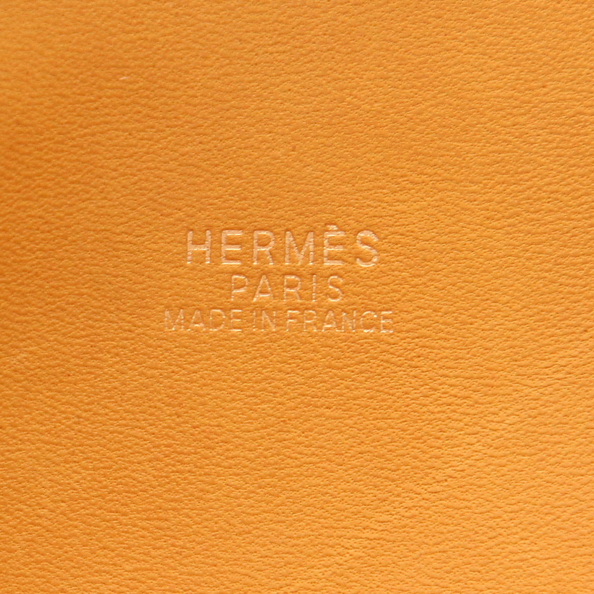 Bolso de mano Hermès Bolide de 35 cm en piel Fjord Gold - Detail D2