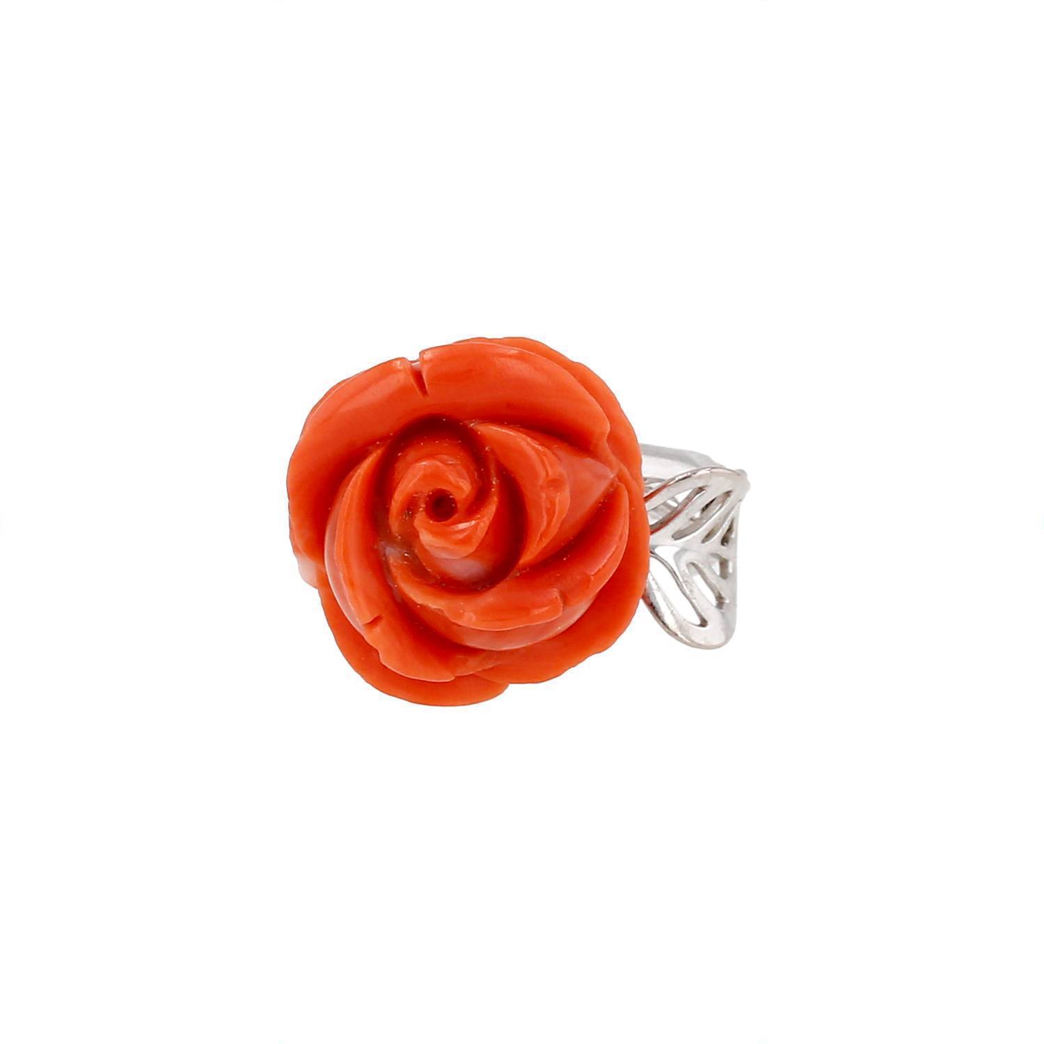 Bague Dior Pré Catelan Corail Rose Or Blanc Occasion