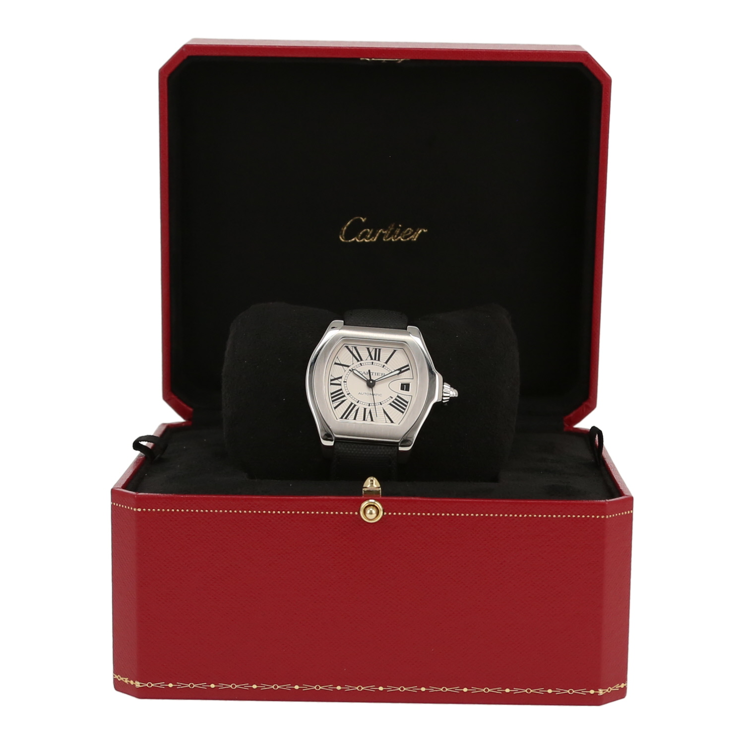 Reloj Cartier Roadster de acero Circa 2010