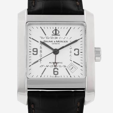 Reloj Baume & Mercier Hampton de acero Circa 2009