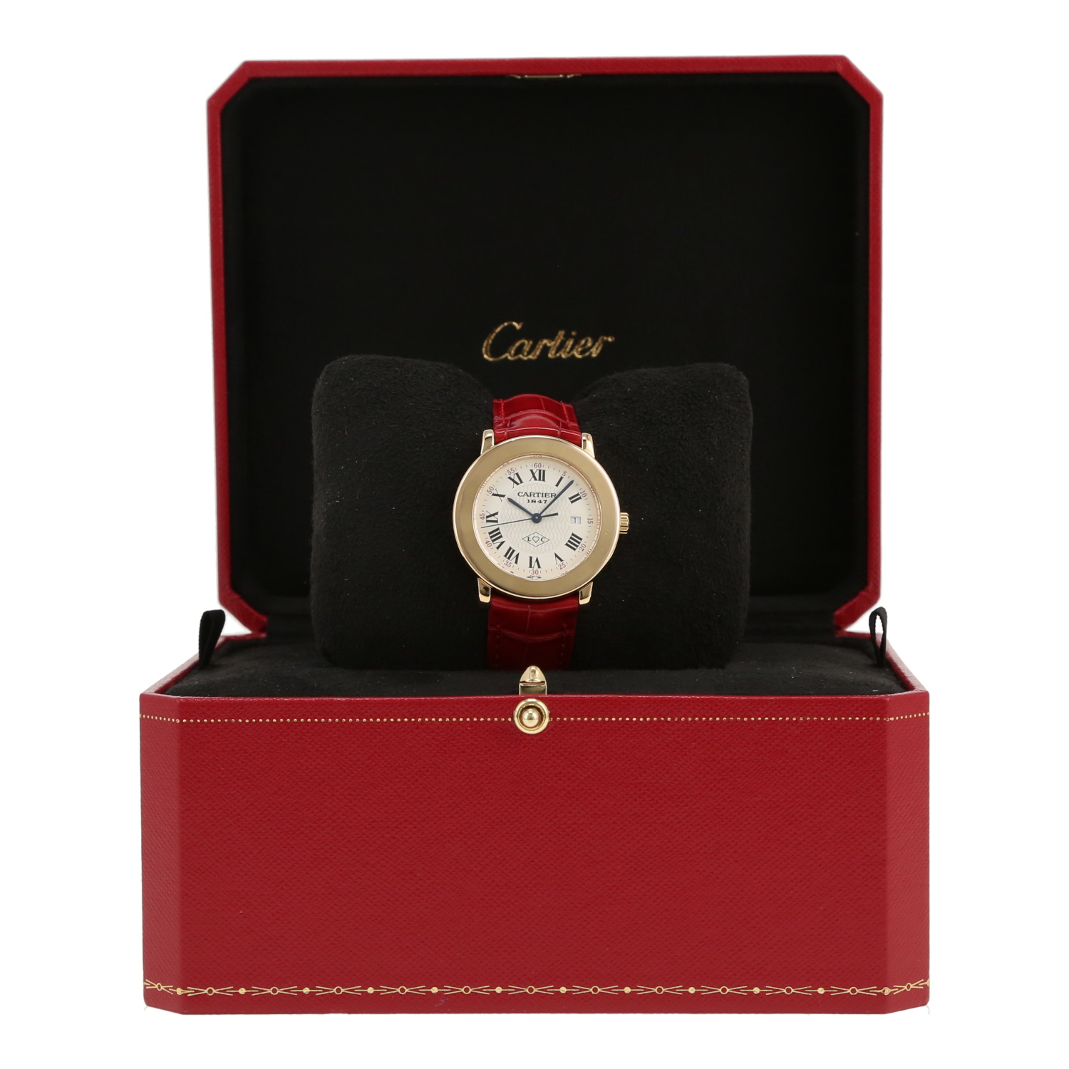 Orologio Cartier Ronde de Cartier in vermeil Ref: Cartier - 18001  Circa 1990