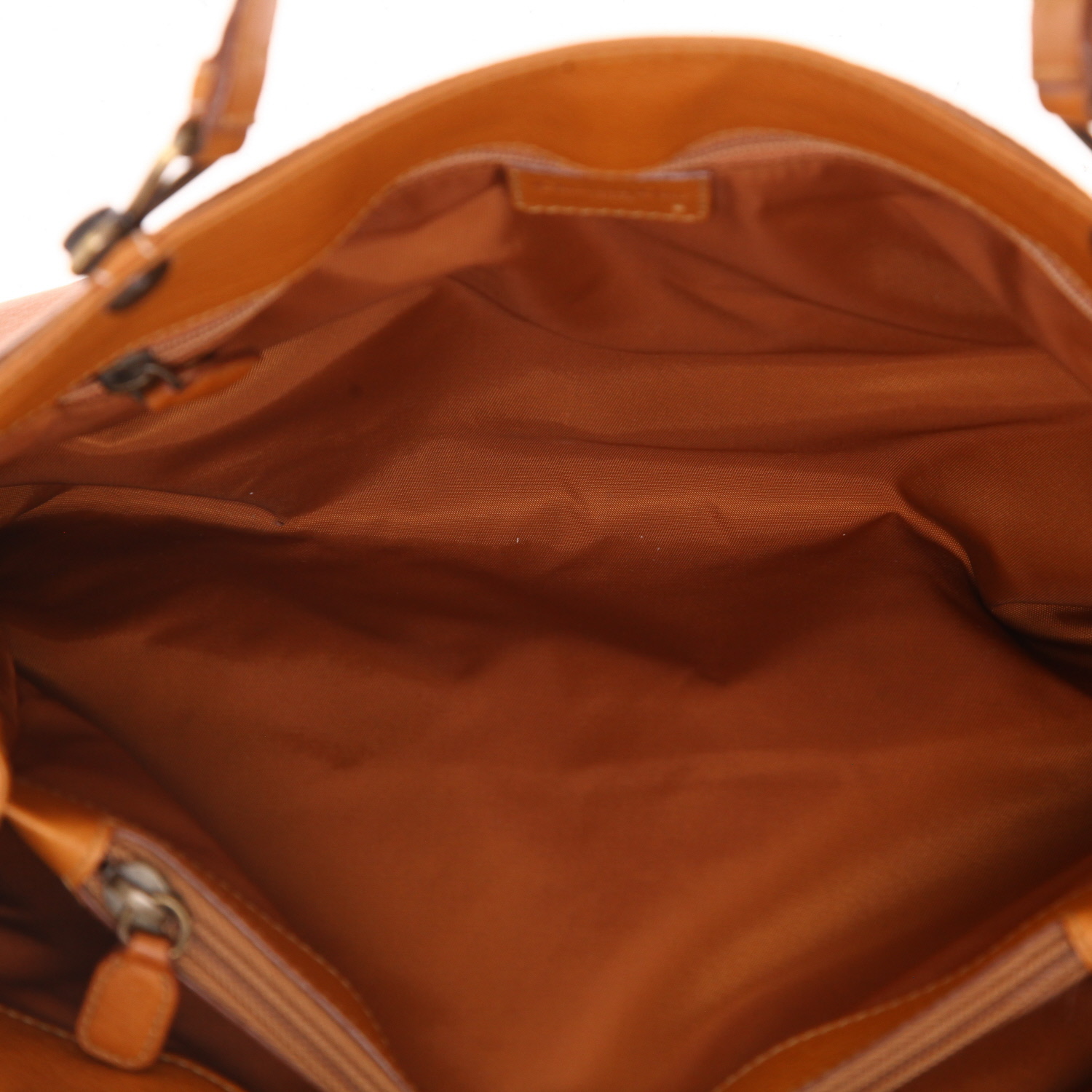 Dior  Jeans Pocket handbag  in brown leather - Detail D3