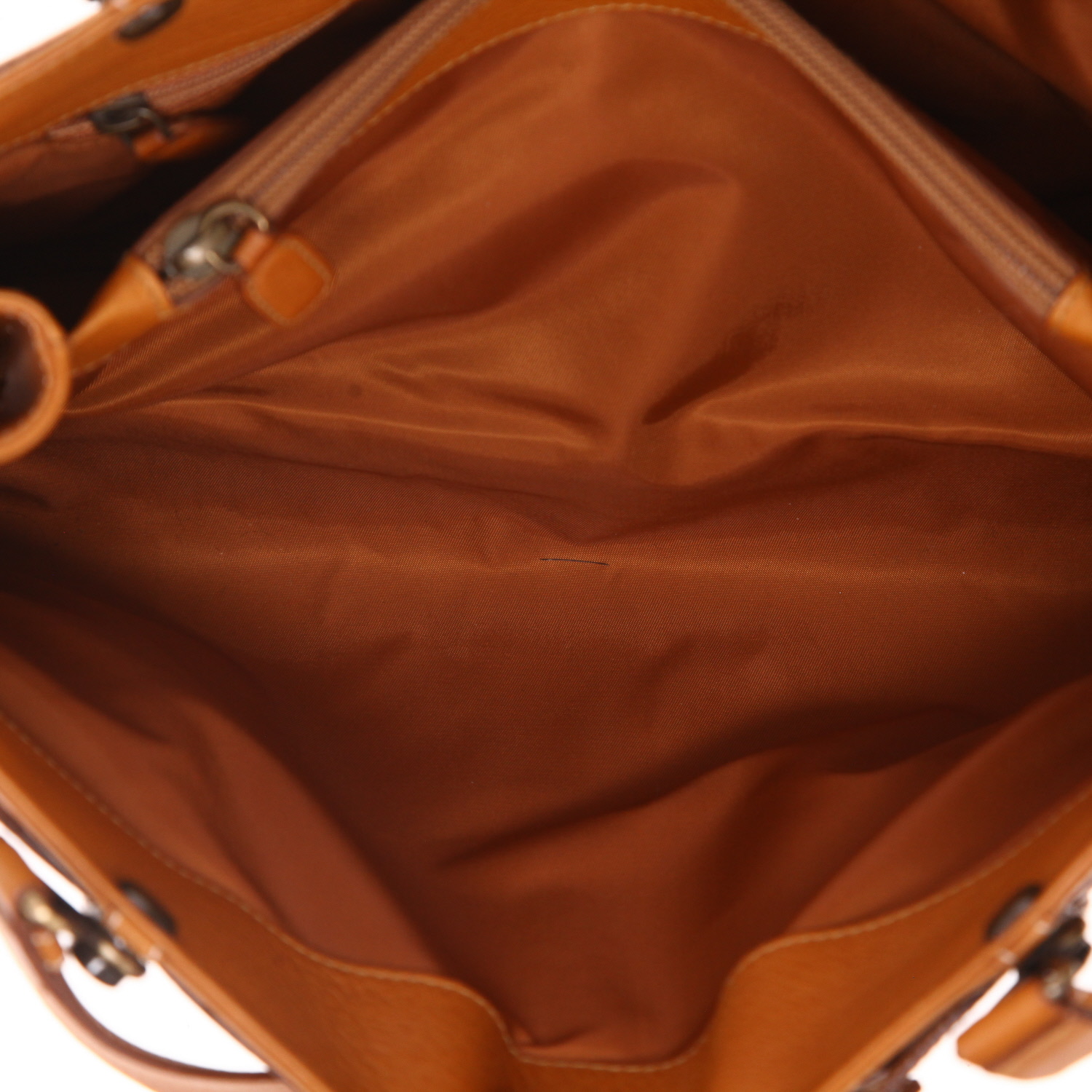 Sac à main Dior  Jeans Pocket en cuir marron - Detail D4