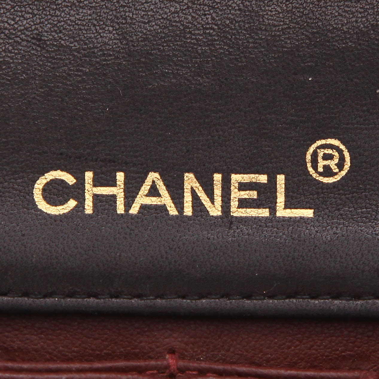 Sac bandoulière Chanel  Mademoiselle en cuir matelassé noir - Detail D2