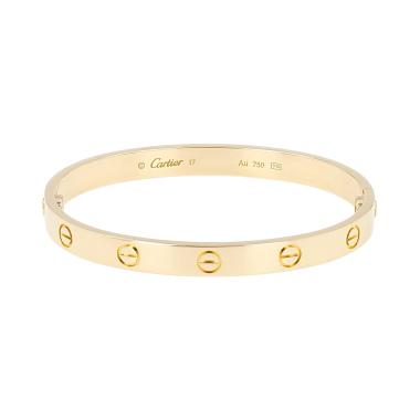 Bracciale Cartier Love in oro giallo