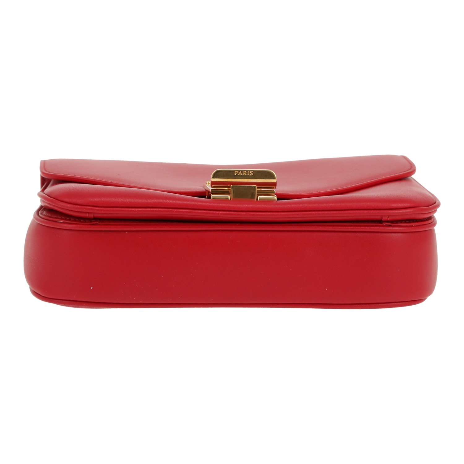 Sac à main Celine  C bag en cuir rouge - Detail D1