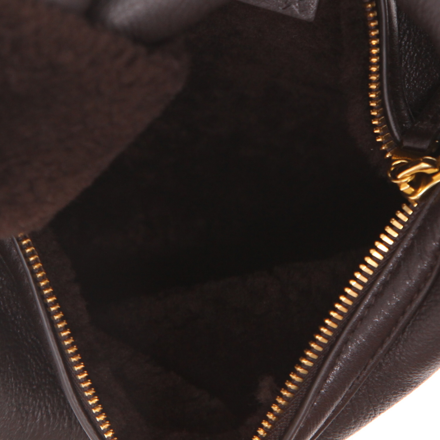 Borsa Bottega Veneta  Mini Jodie in  marrone - Detail D3