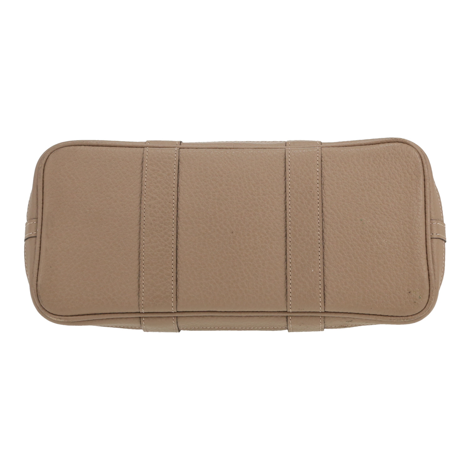 Bolso Cabás Hermès  Garden en cuero togo marrón etoupe - Detail D1