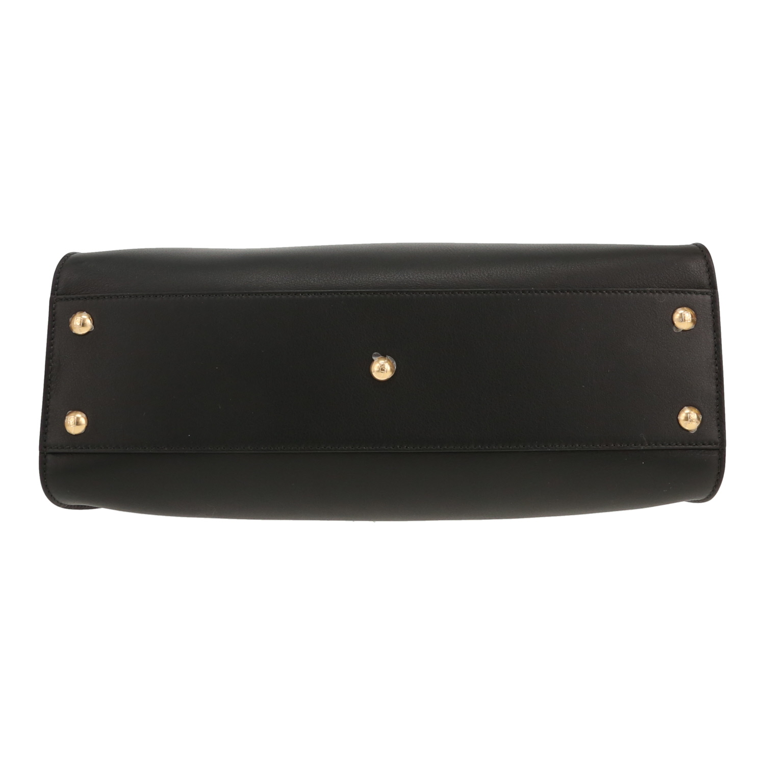 Bolso de mano Fendi  Peekaboo en cuero negro - Detail D1
