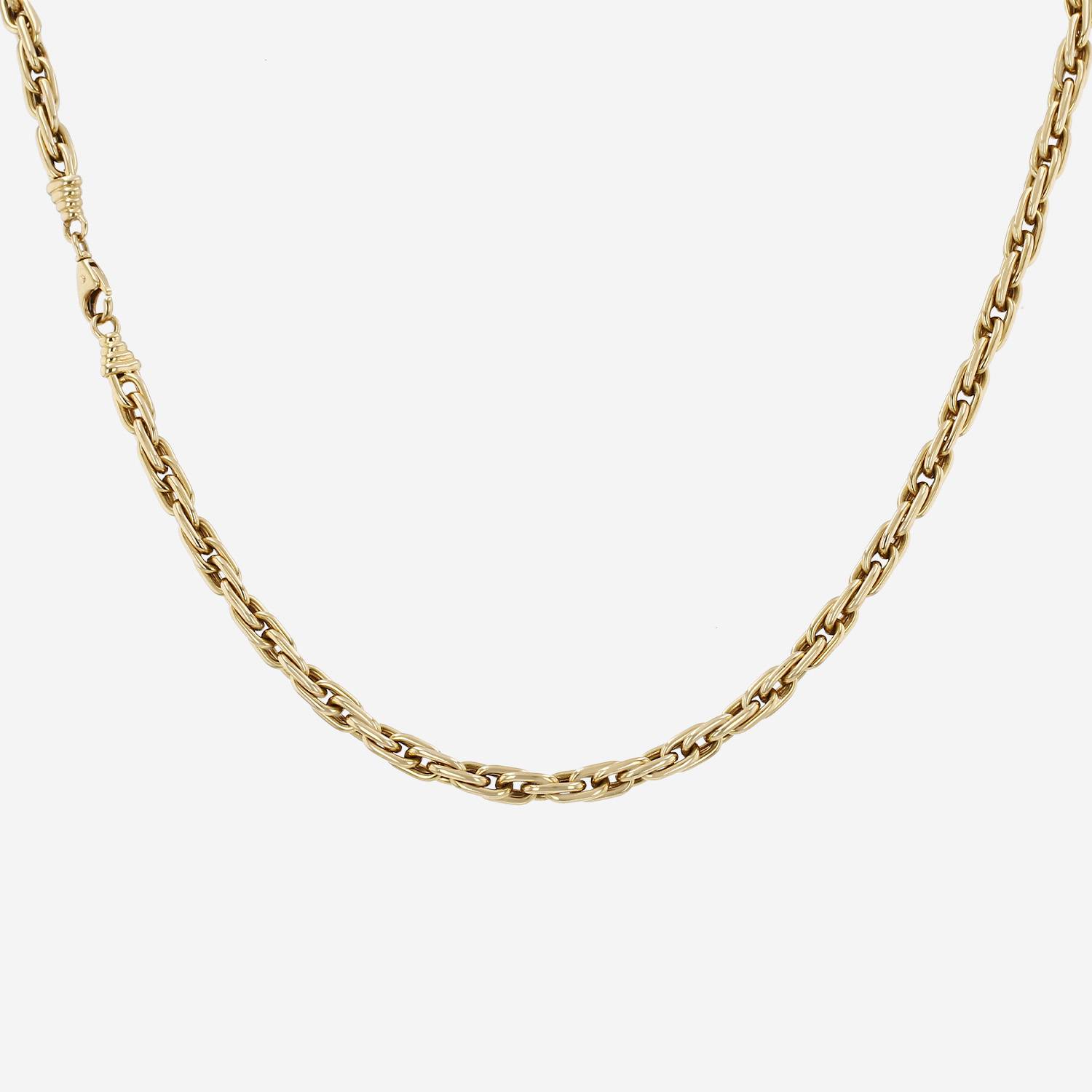 Collana Vintage in oro giallo