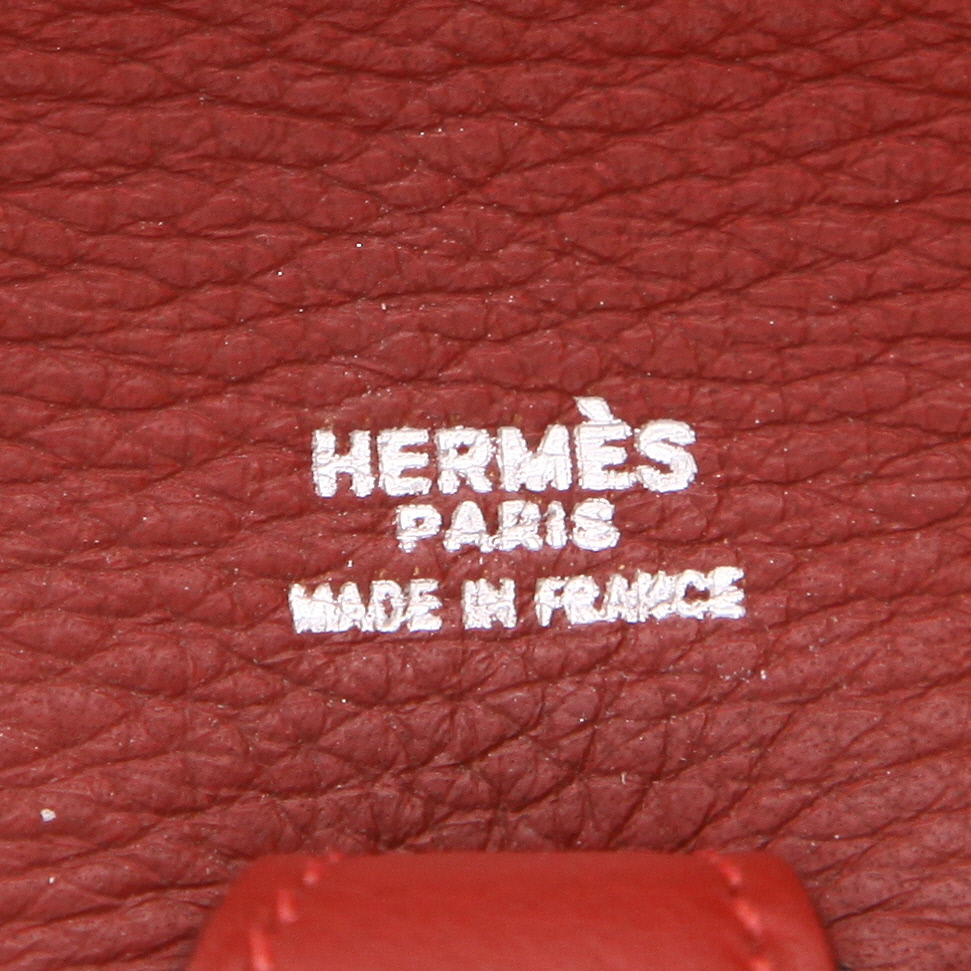 Beauty Hermès  Intercity in pelle togo rossa - Detail D2
