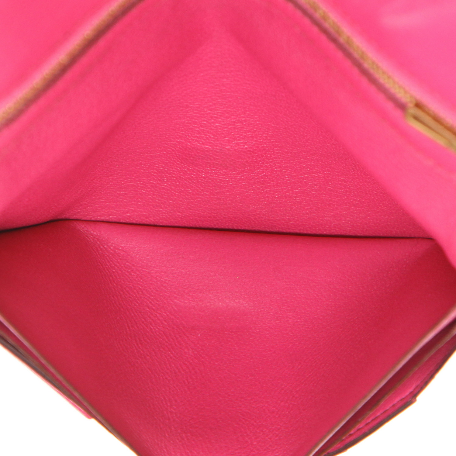 Portafogli Hermès  Bearn in coccodrillo niloticus Rose Sheherazade - Detail D3