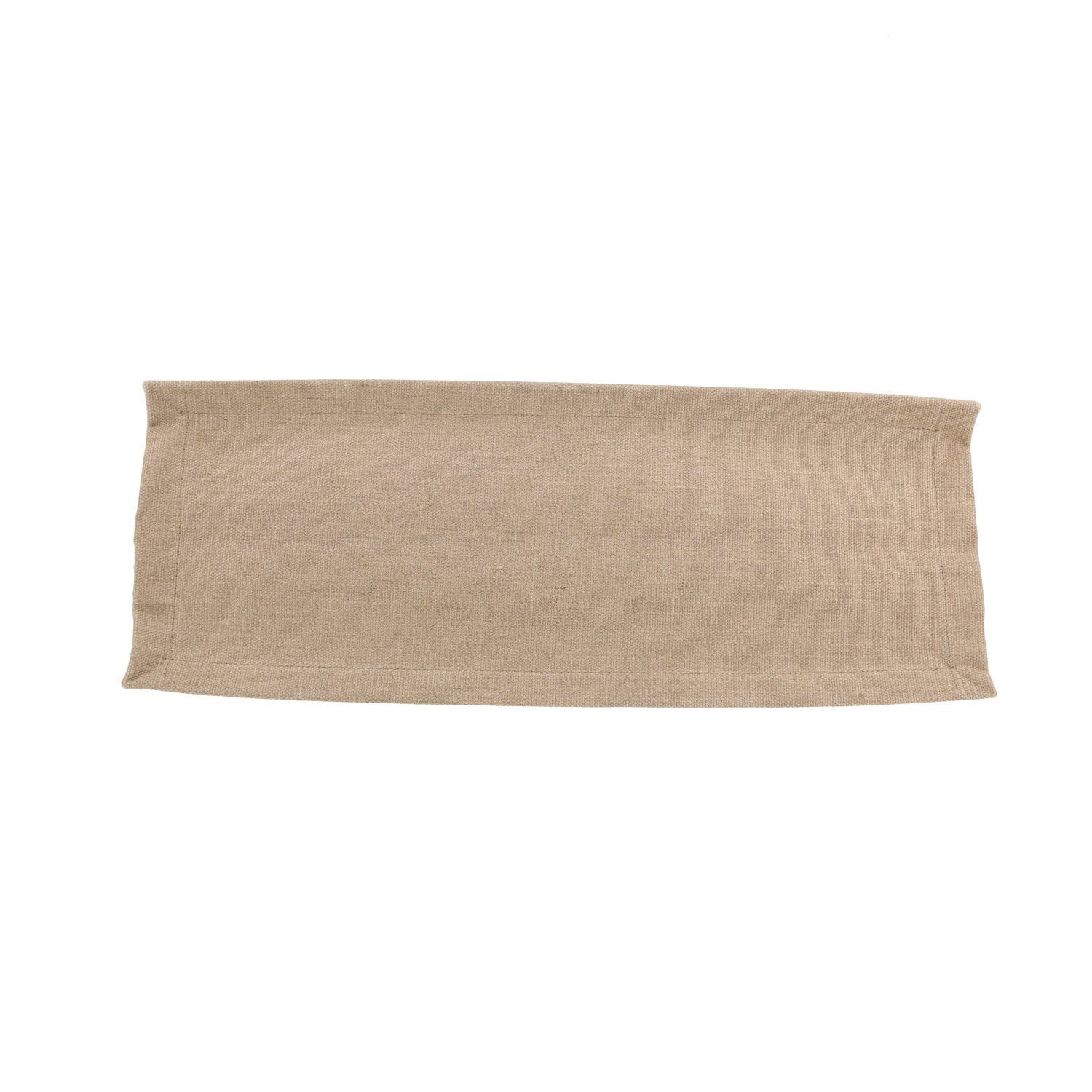 Saint Laurent  Rive Gauche shopping bag  in beige canvas  and black leather - Detail D1