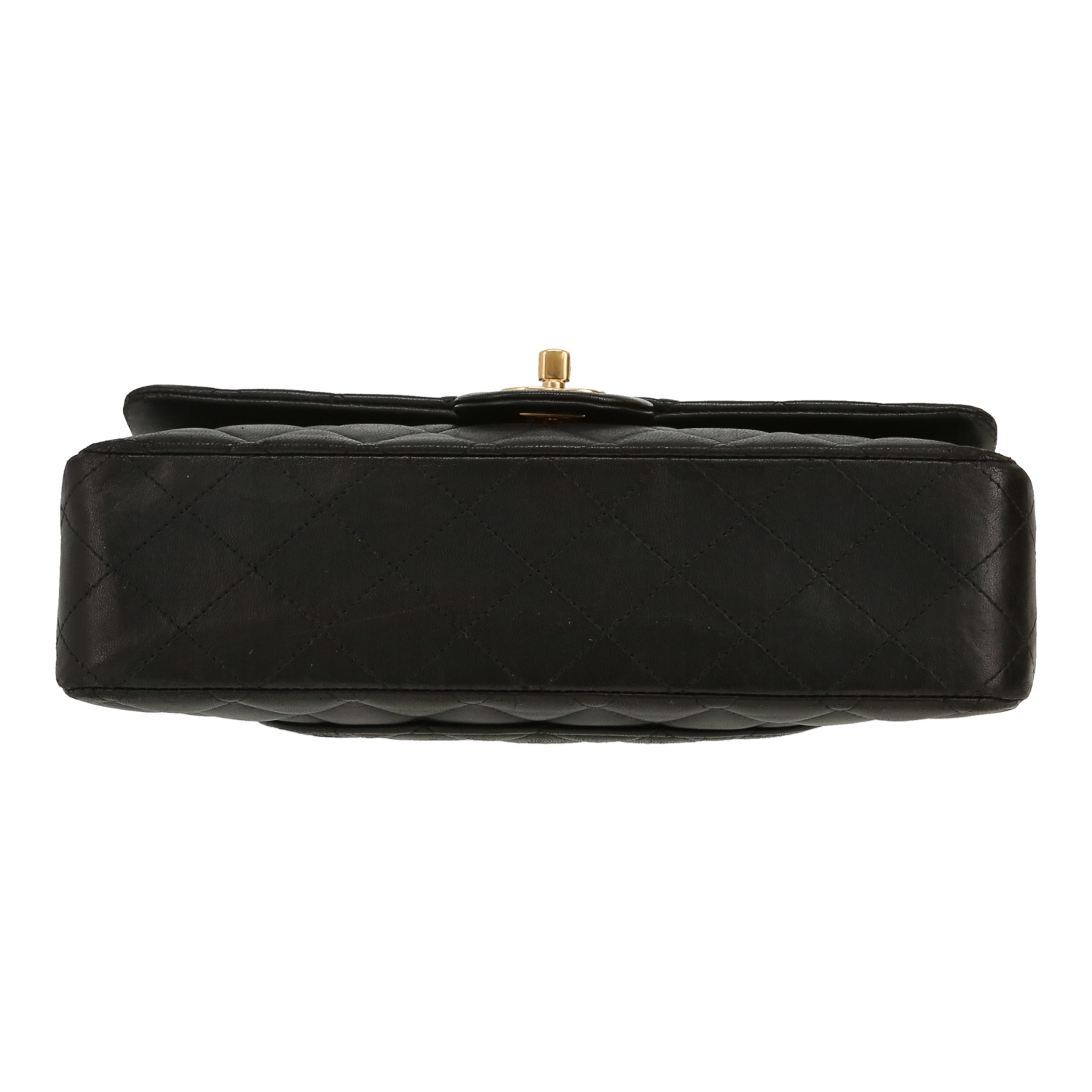 Chanel  Timeless Classic handbag  in black quilted leather - Detail D1