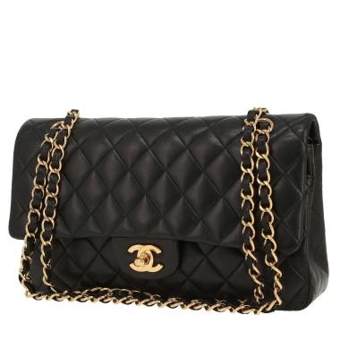 Borsa Chanel  Timeless Classic in pelle trapuntata nera