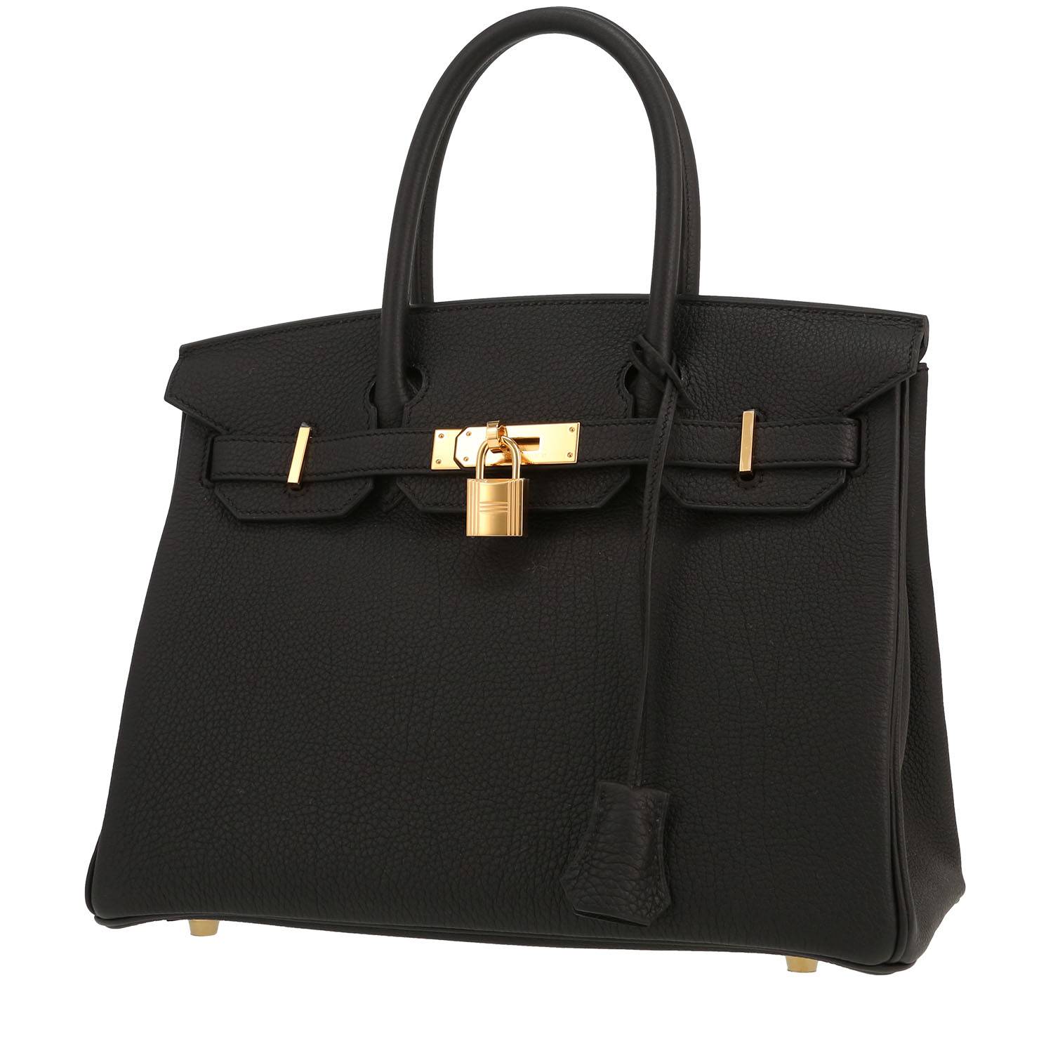 Hermès Birkin 30 cuir togo noir occasion Hermès Birkin 30 cuir togo noir occasion