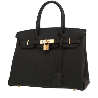 Borsa Hermès  Birkin 30 cm in pelle togo nera