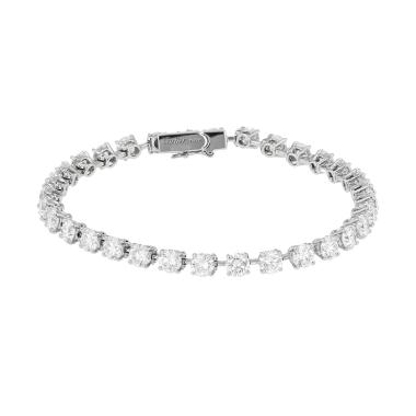 Cartier Lignes Essentielles bracelet in platinium and diamonds