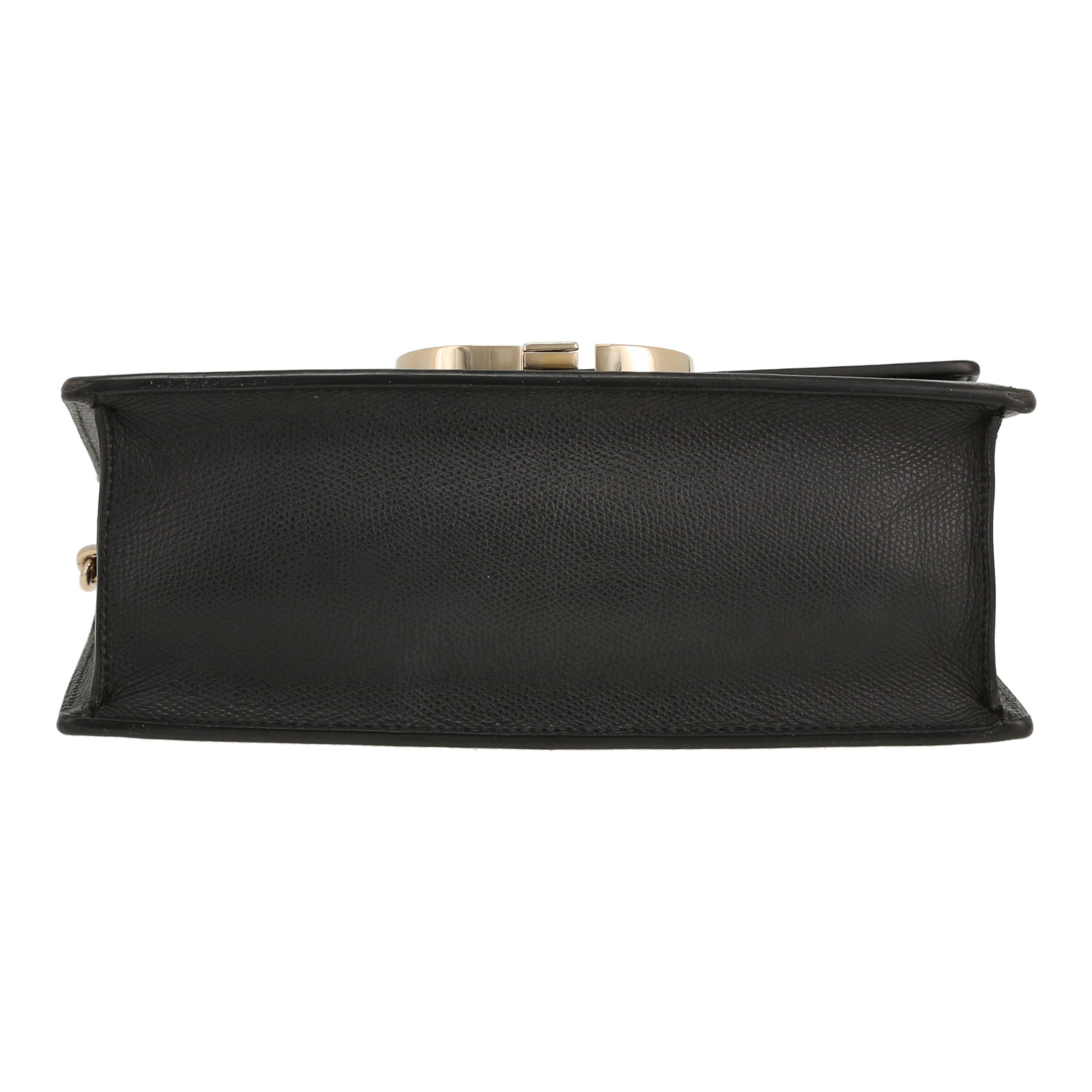 Dior  30 Montaigne shoulder bag  in black grained leather - Detail D1