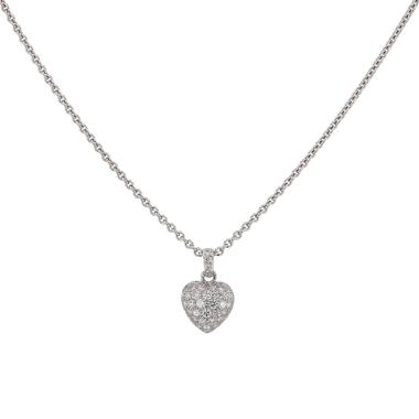 Ciondolo Cartier  in oro bianco e diamanti