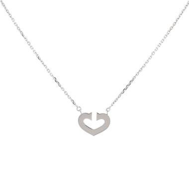 Collana Cartier Coeur et Symbole in oro bianco