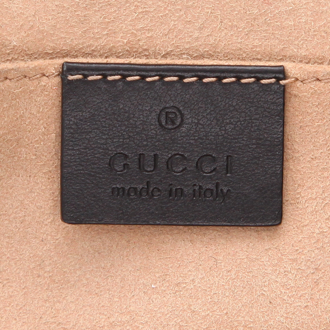 Borsa a tracolla Gucci  GG Marmont Camera in pelle trapuntata nera - Detail D2