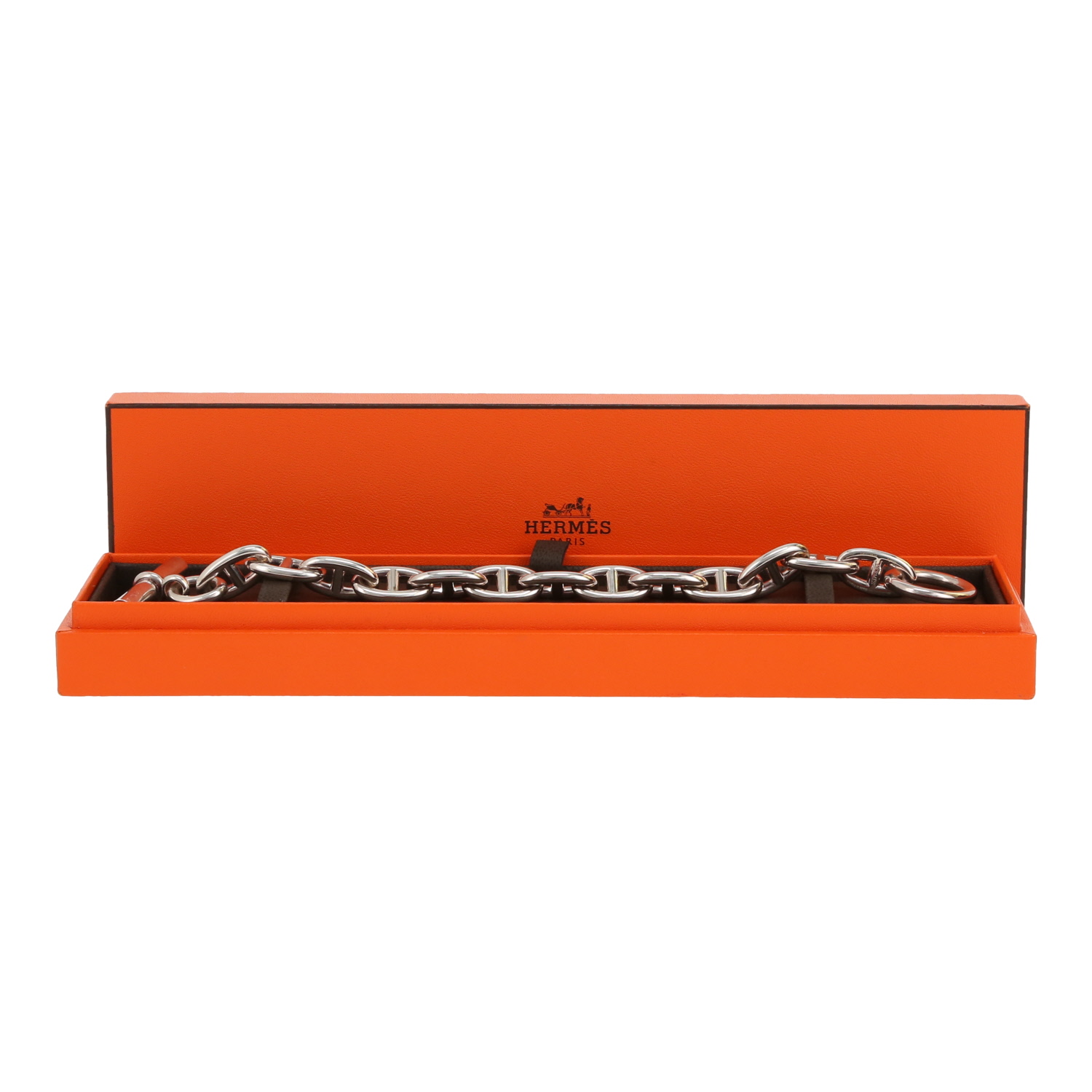 Bracciale Hermès Chaîne d'Ancre in argento