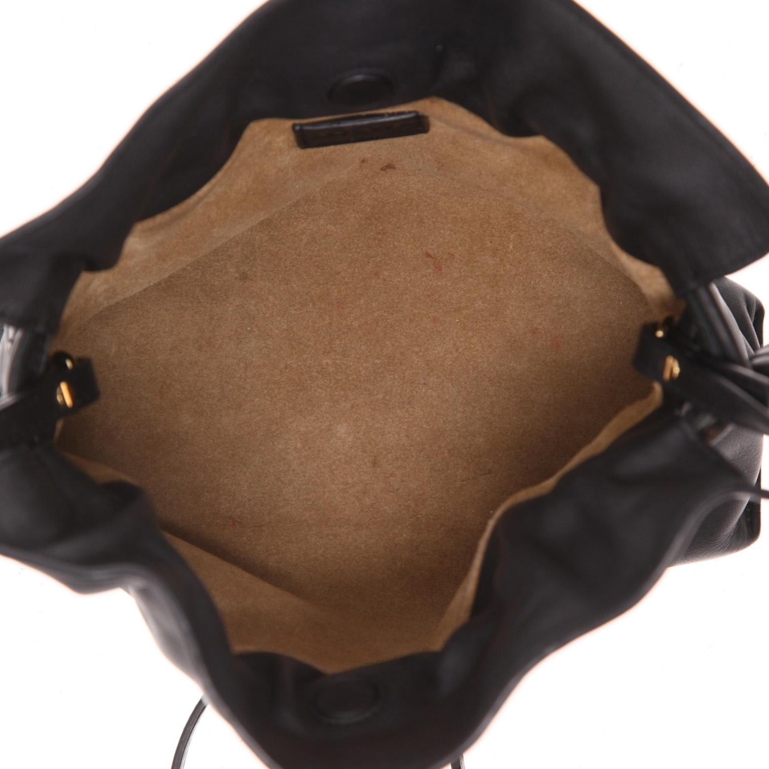 Borsa a tracolla Loewe  Flamenco Knot  in pelle nera - Detail D3