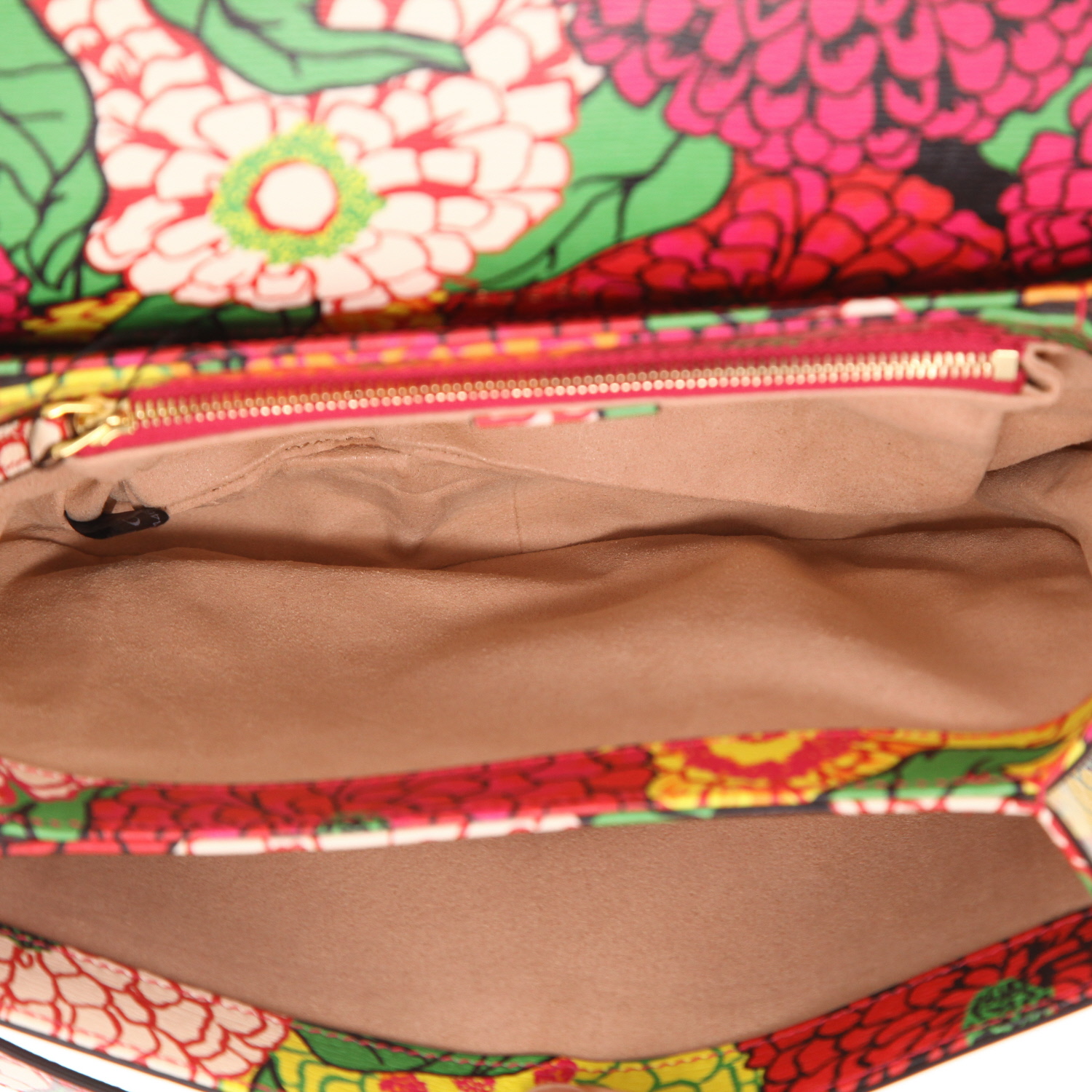 Bolso bandolera Gucci  1955 Horsebit en cuero multicolor - Detail D3