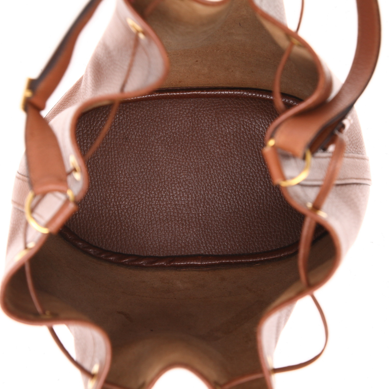 Bolso de mano Hermès  Market en cuero Ardenne marrón - Detail D3