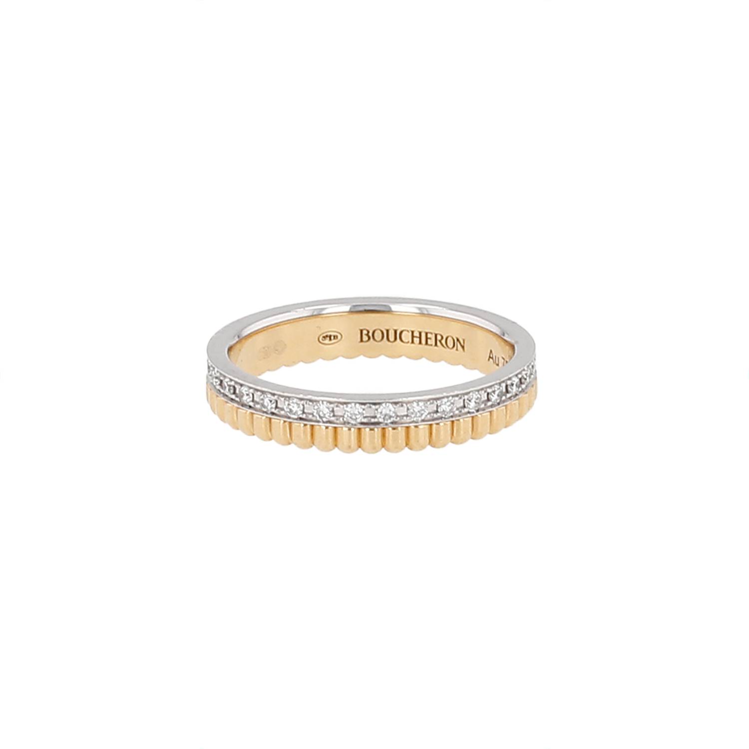Bague Boucheron Quatre Radiant or blanc or jaune occasion