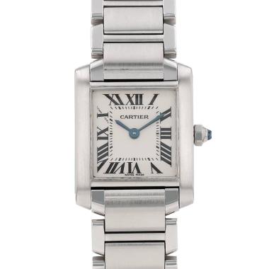 Reloj Cartier Tank Française modelo pequeño  de acero Ref: Cartier - 2384  Circa 2000