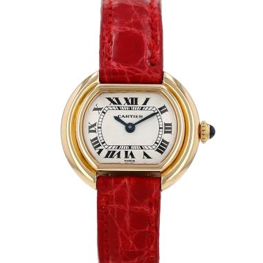 Cartier Ellipse  in yellow gold Ref: Cartier - 67081  Circa 1990