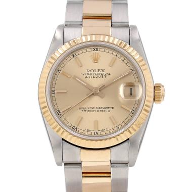 Rolex Datejust  in gold and stainless steel Ref: Rolex - 68273  Circa 1988
