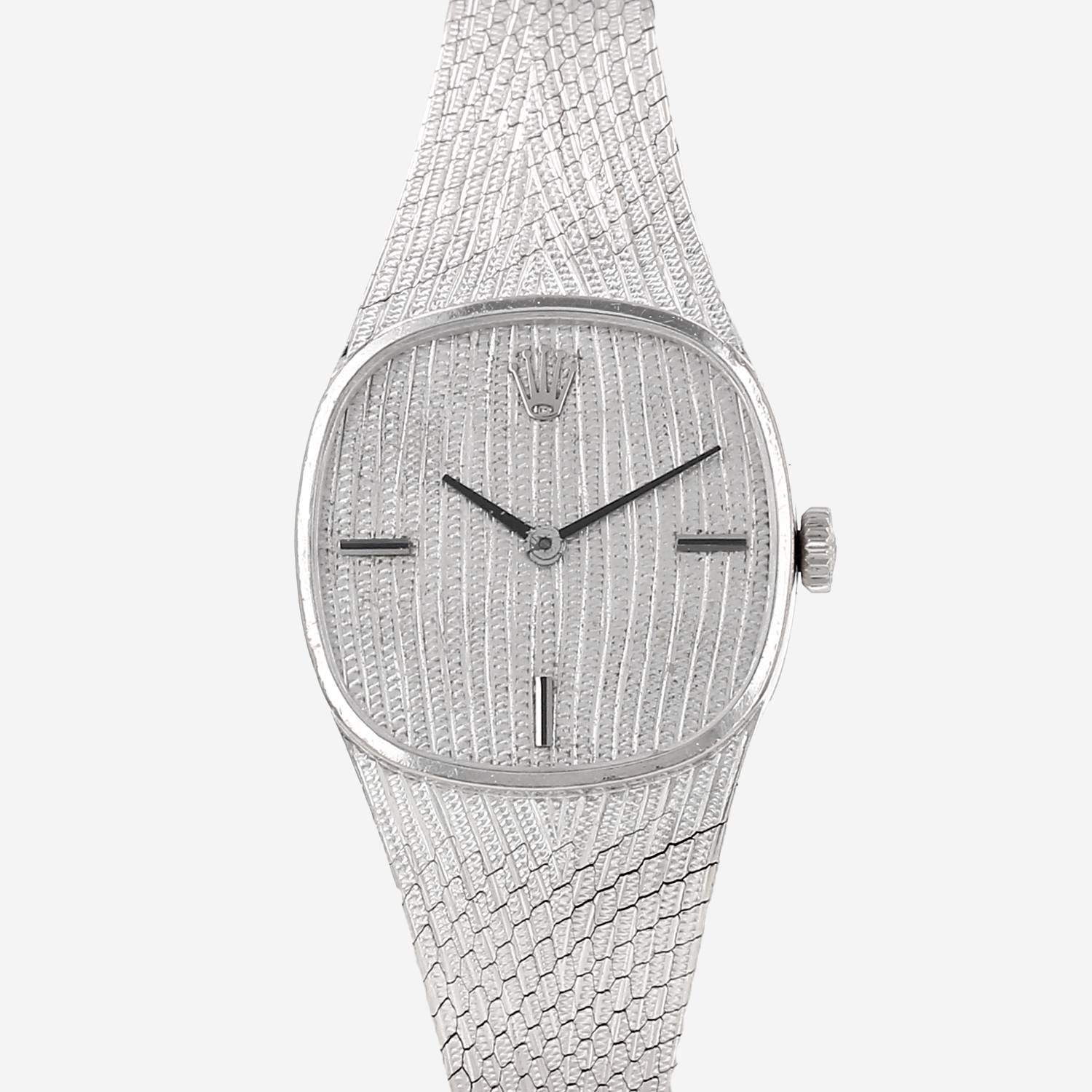 Reloj Rolex Vintage de oro blanco Circa 1961