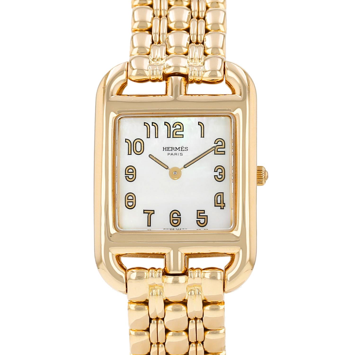 Montre Hermès Cape Cod en or jaune Ref: Hermes - CC1.285 Vers 2010