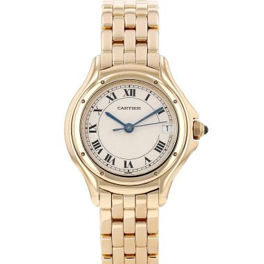 Cartier Cougar  in yellow gold Circa 1990