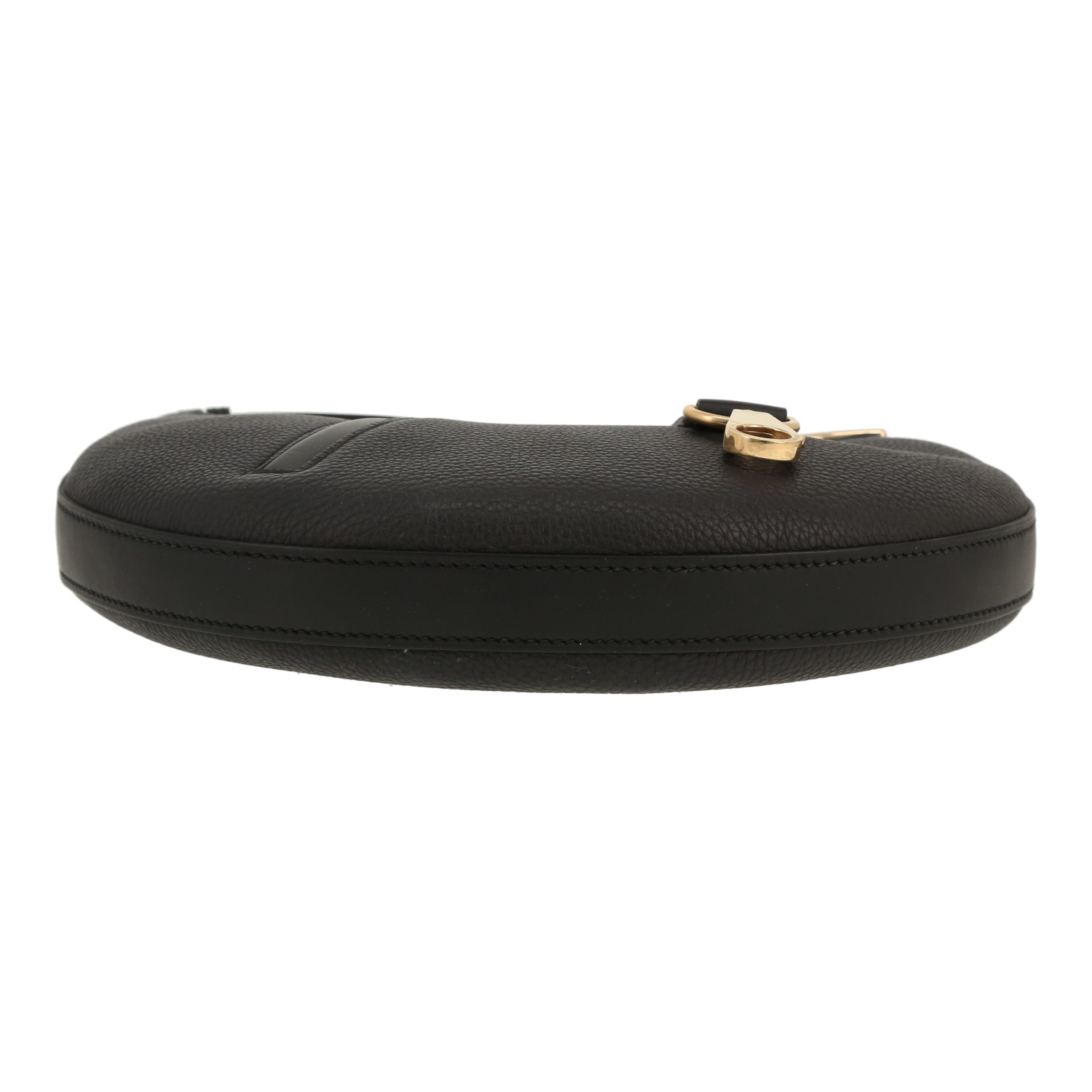 Borsa a tracolla Hermès  Arçon modello piccolo  in pelle togo nera - Detail D1