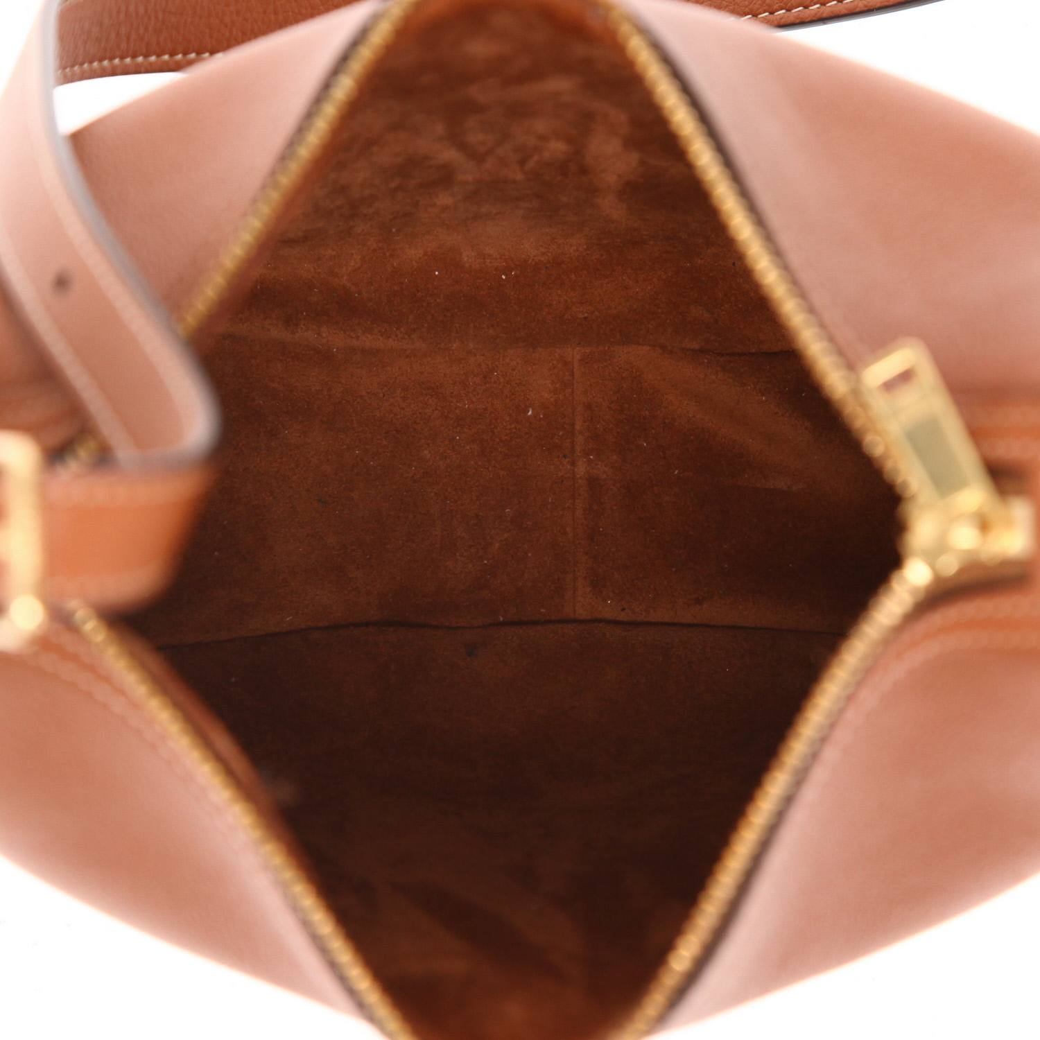 Celine  Heloïse shoulder bag  in brown leather - Detail D3