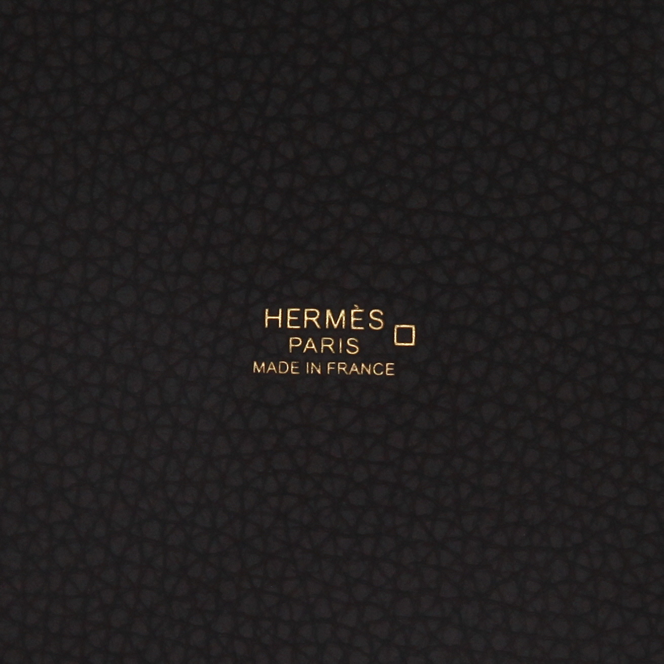 Sac à main Hermès  Picotin 18 cm Touch en cuir taurillon clémence noir et alligator gris Graphite - Detail D2