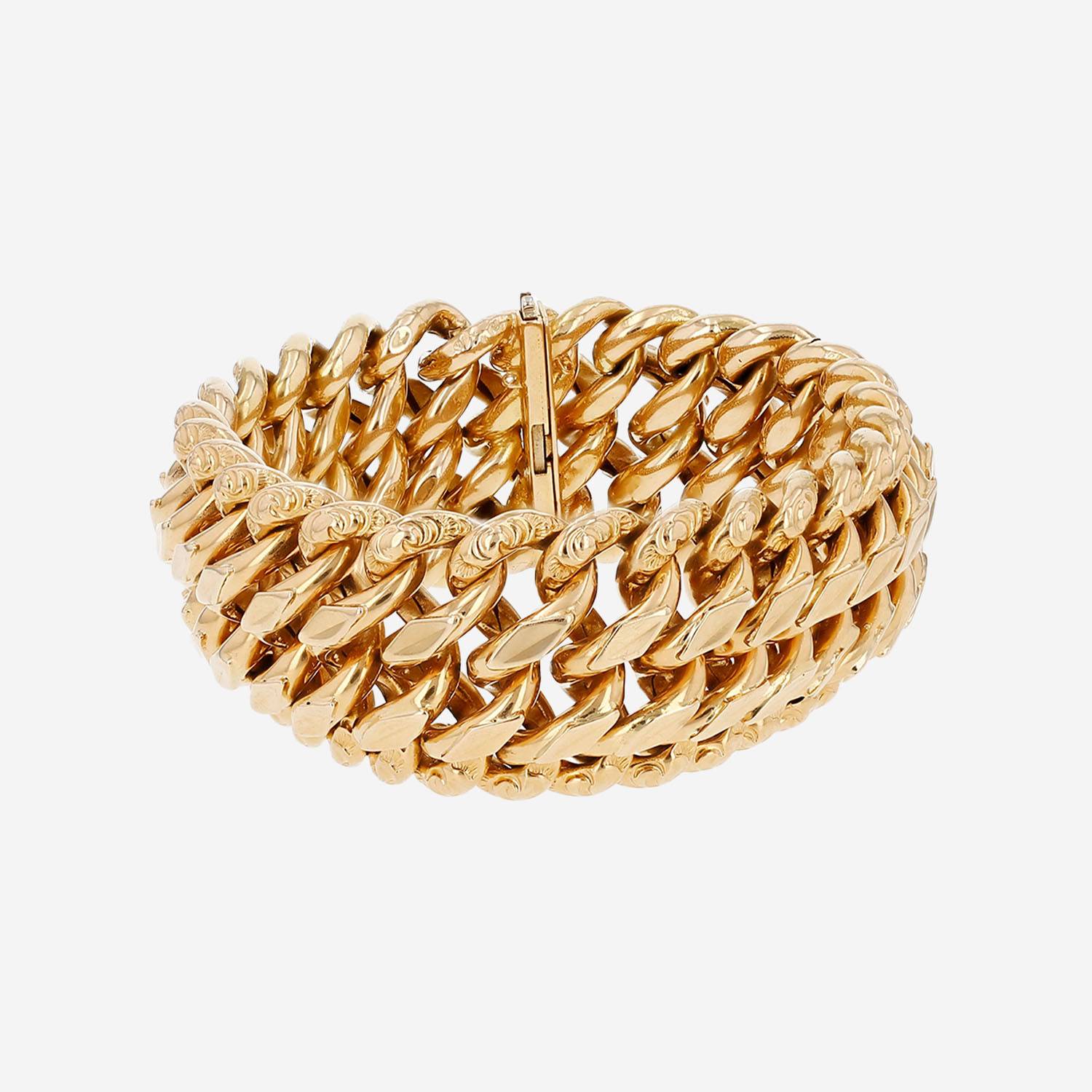 Bracciale Vintage in oro giallo