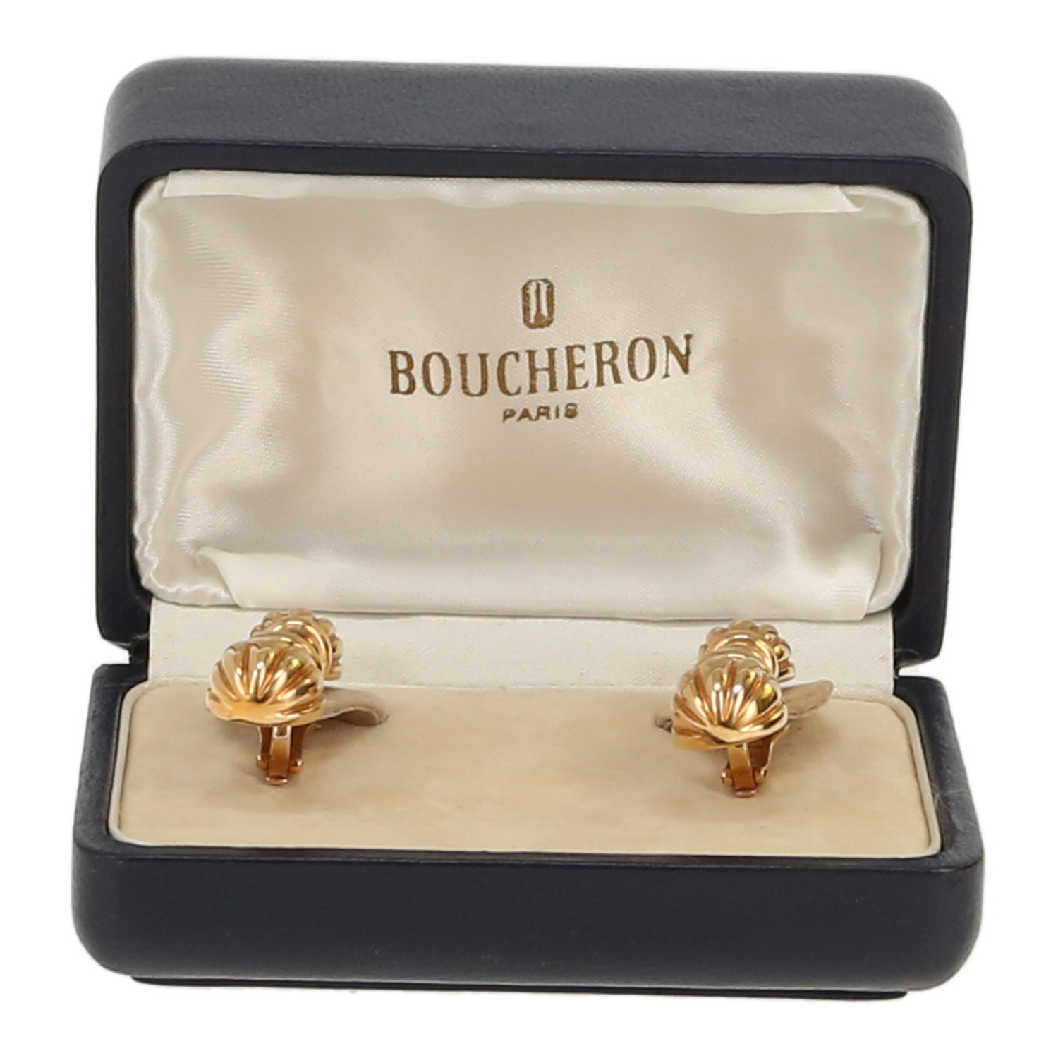 Orecchini a clip mobili Boucheron  in oro giallo - Detail D2