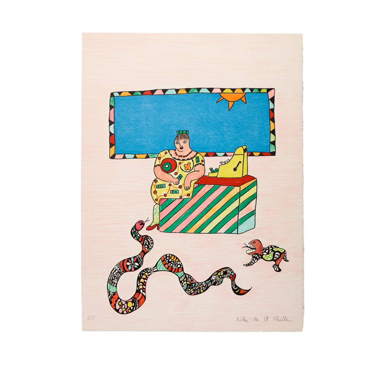 La Marchande - 1995 - Detail D1