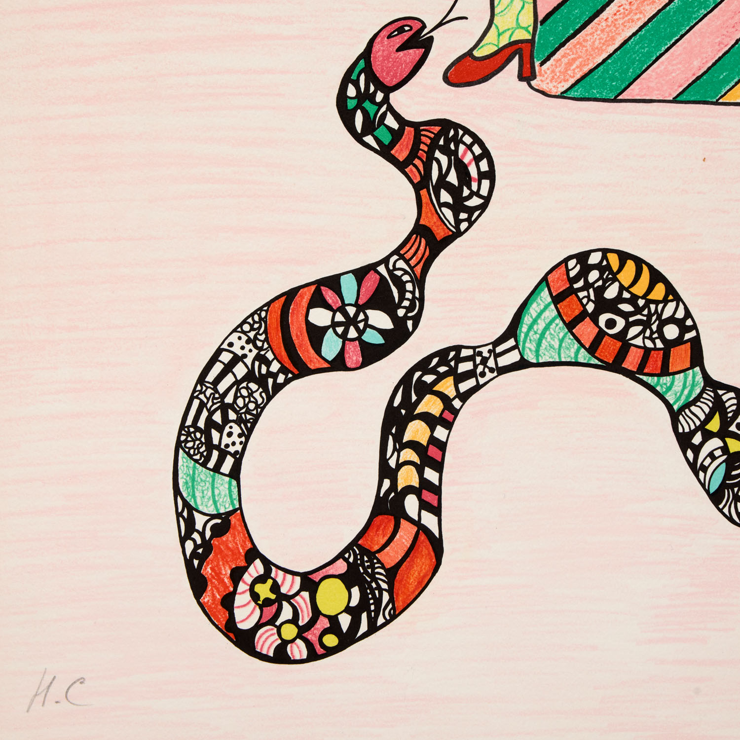 La Marchande - 1995 - Detail D3