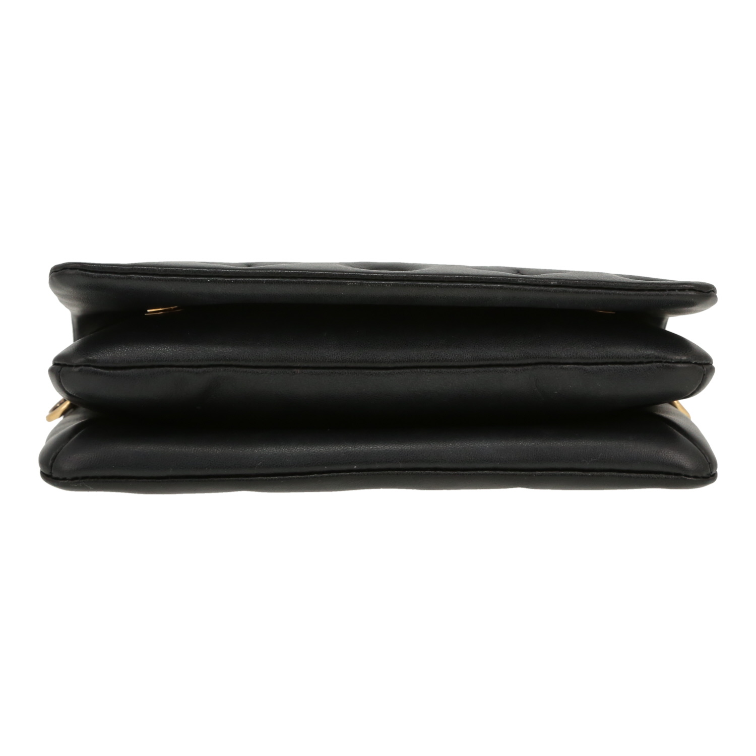 Louis Vuitton  Coussin shoulder bag  in black empreinte monogram leather - Detail D1