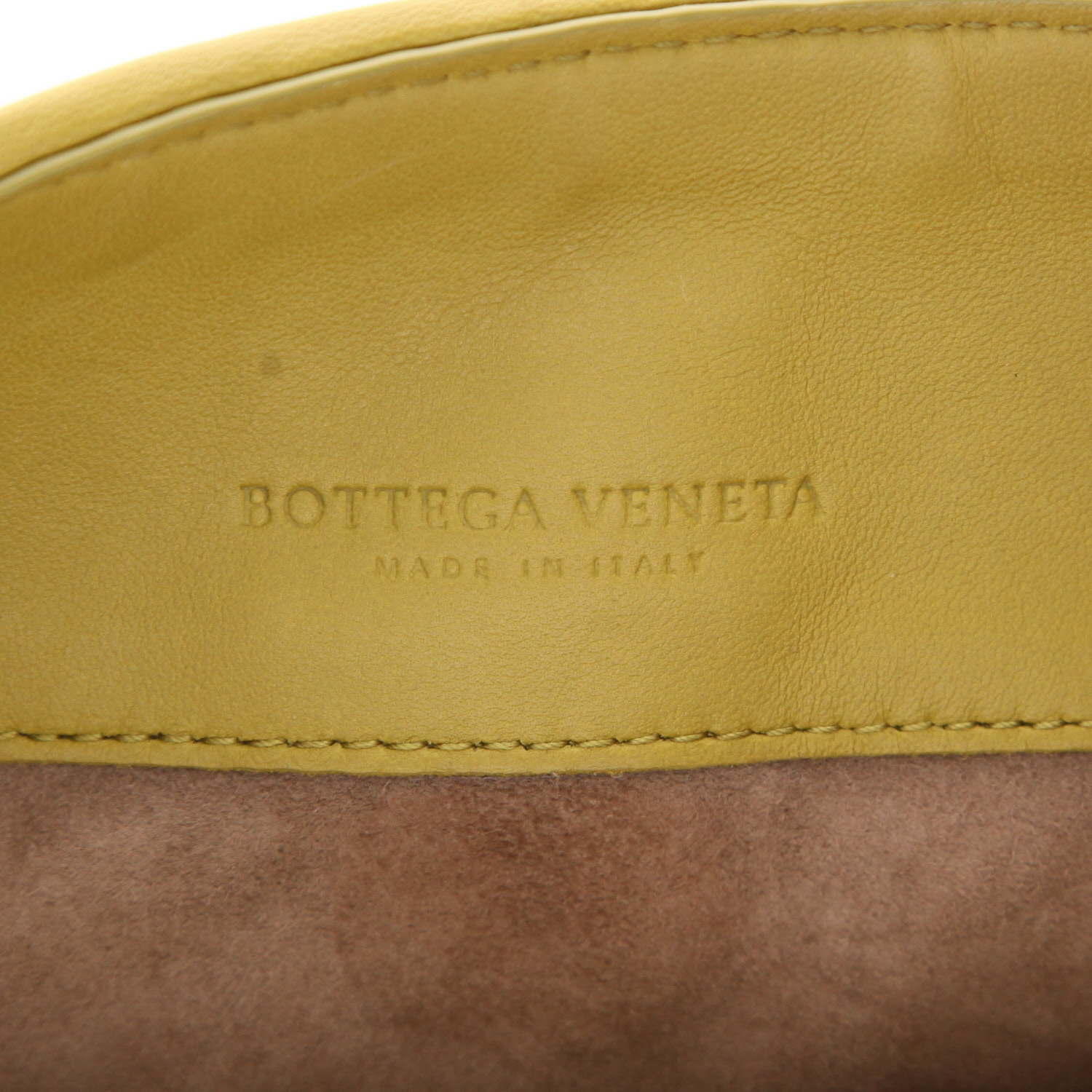 Bolso bandolera Bottega Veneta  Olimpia en cuero intrecciato verde - Detail D2