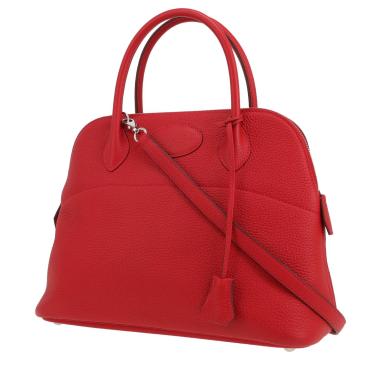 Borsa Hermès  Bolide in pelle togo rossa