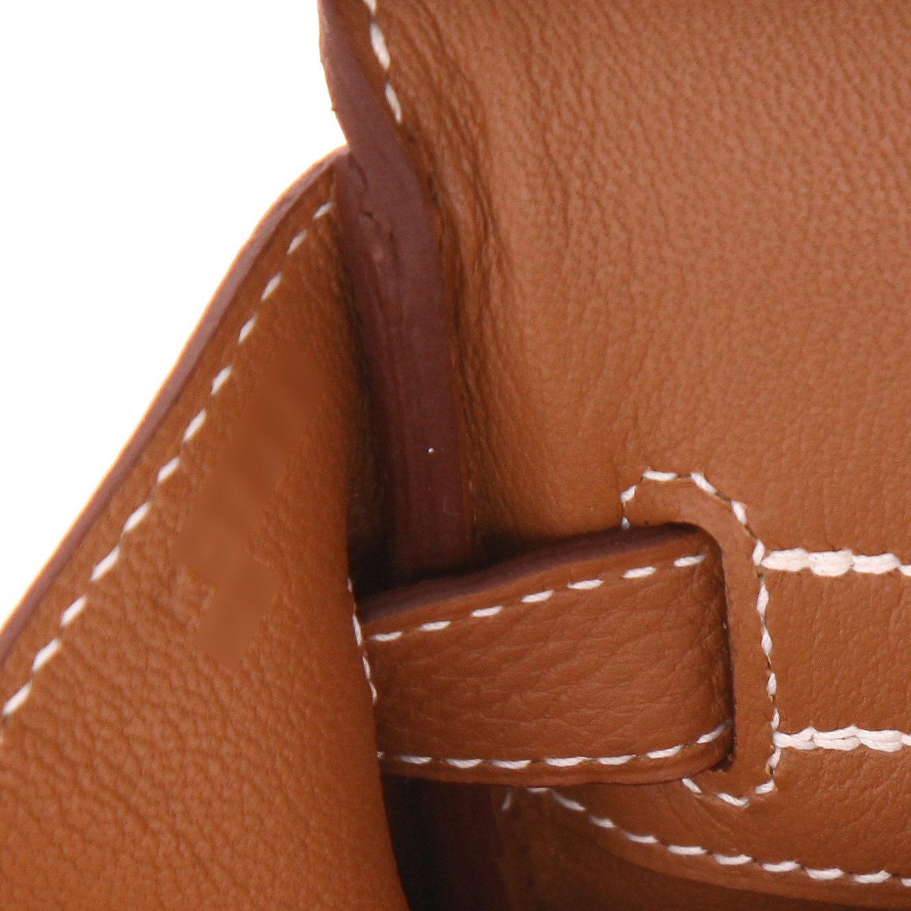 Borsa Hermès  Birkin 30 cm in pelle togo gold - Detail D4